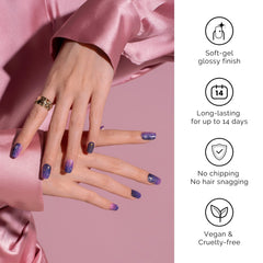 NAILOG Constellation, aplicación rápida para manicura en minutos.