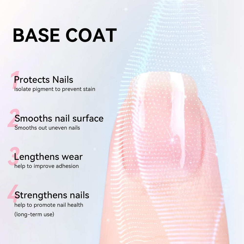 Nailshion color lock brillo duradero mantiene uñas radiantes.