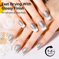 Esmalte Nailshion de secado rápido, ideal para salidas