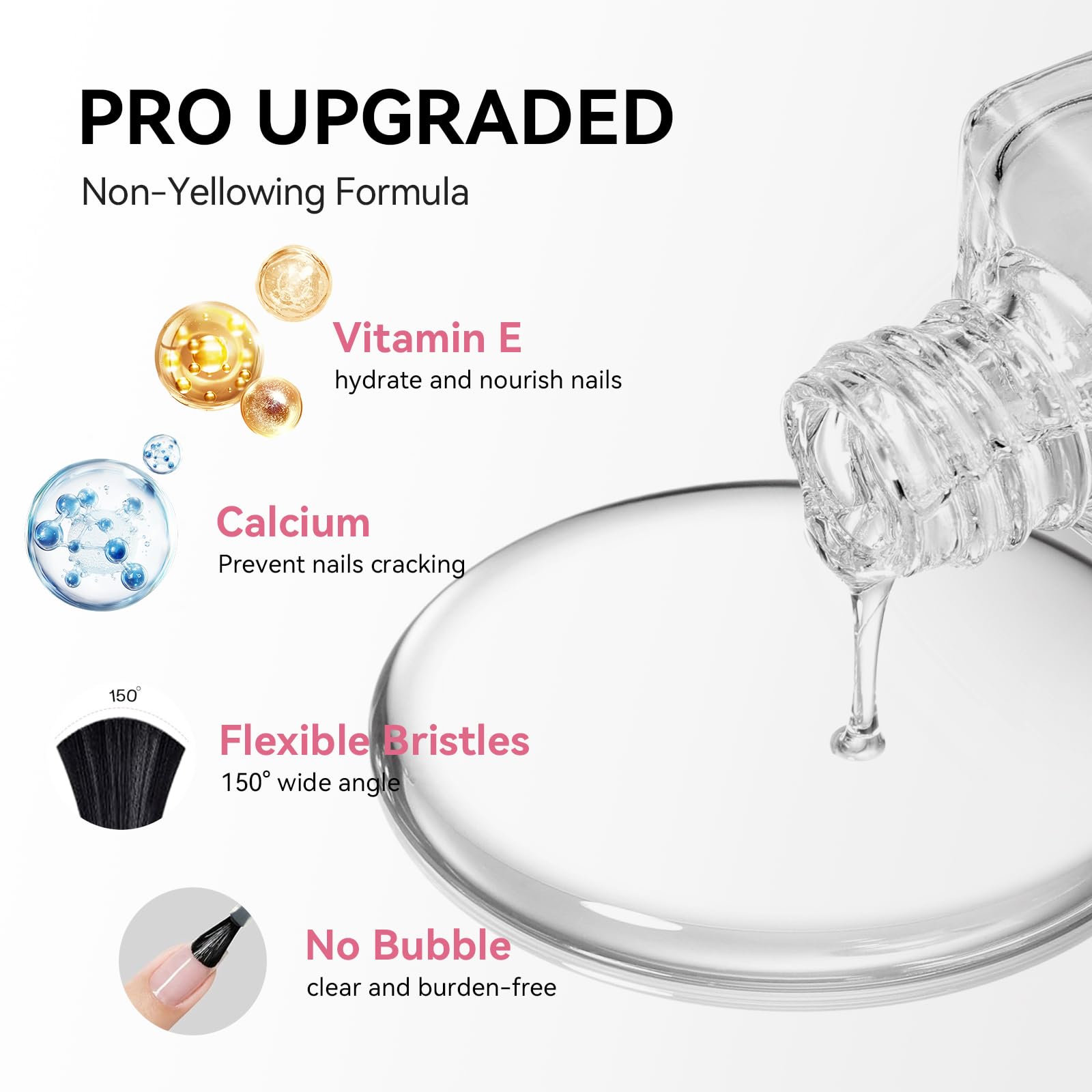 Nailshion kit vegano sin crueldad compatible con esmaltes.