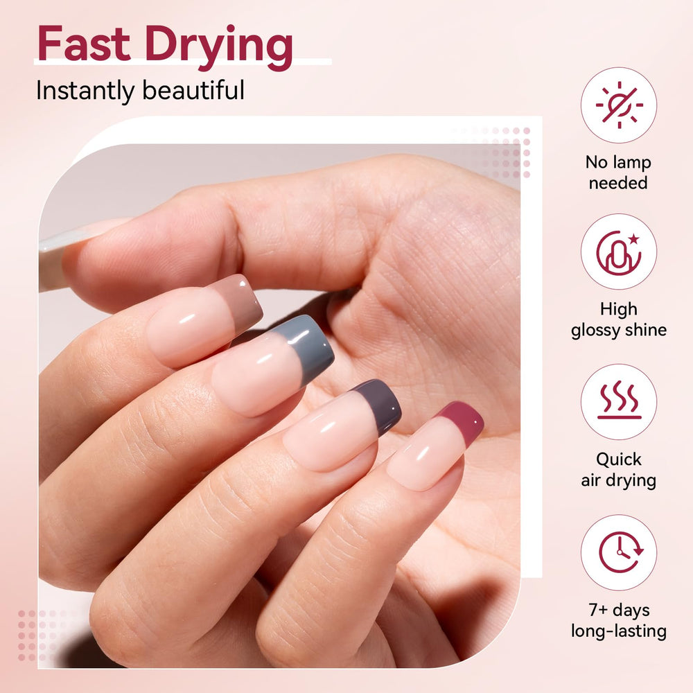 Nailshion Nude Grays: brocha de aplicación que facilita un acabado homogéneo.