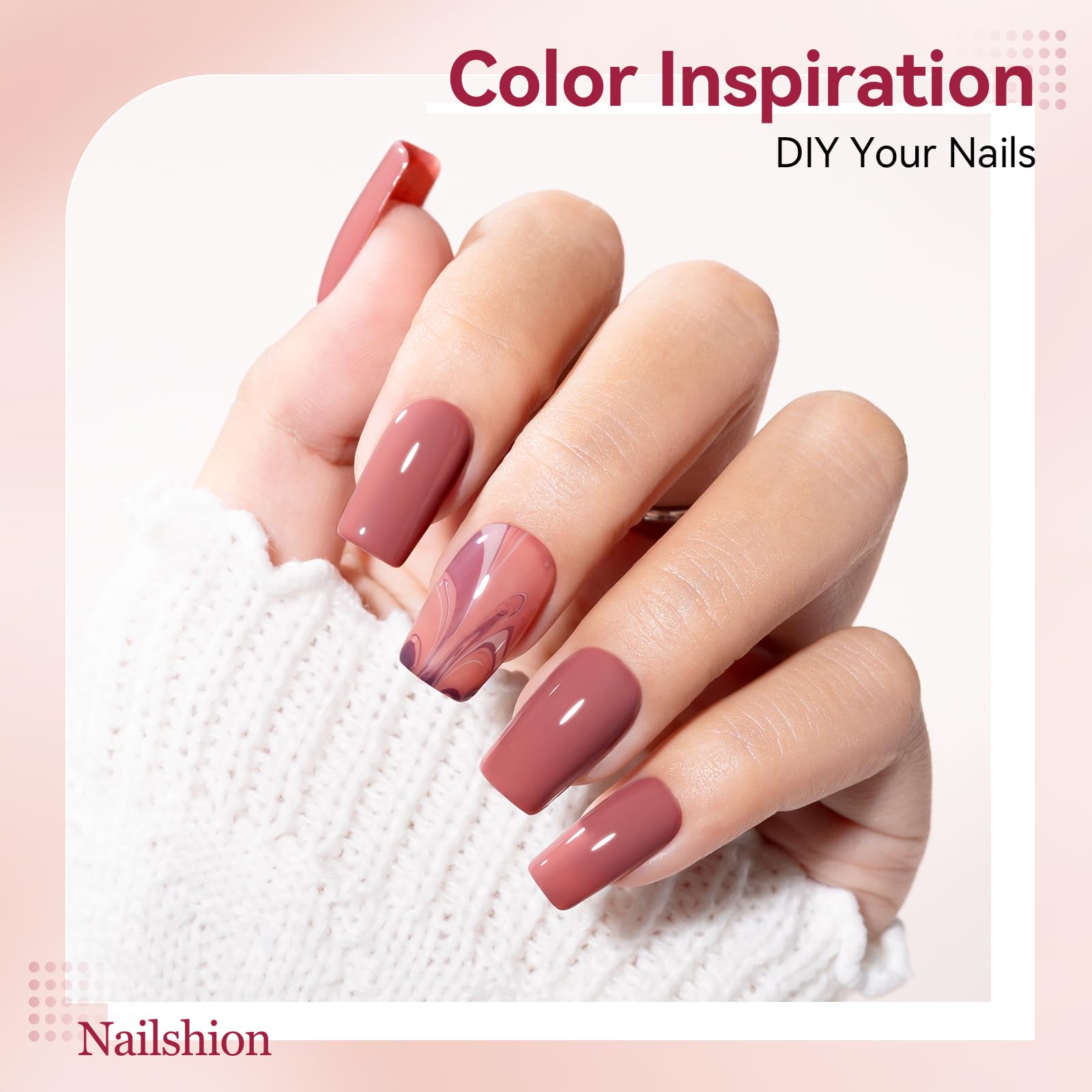 Nailshion Nude Grays: paleta nude para looks sutiles y elegantes.
