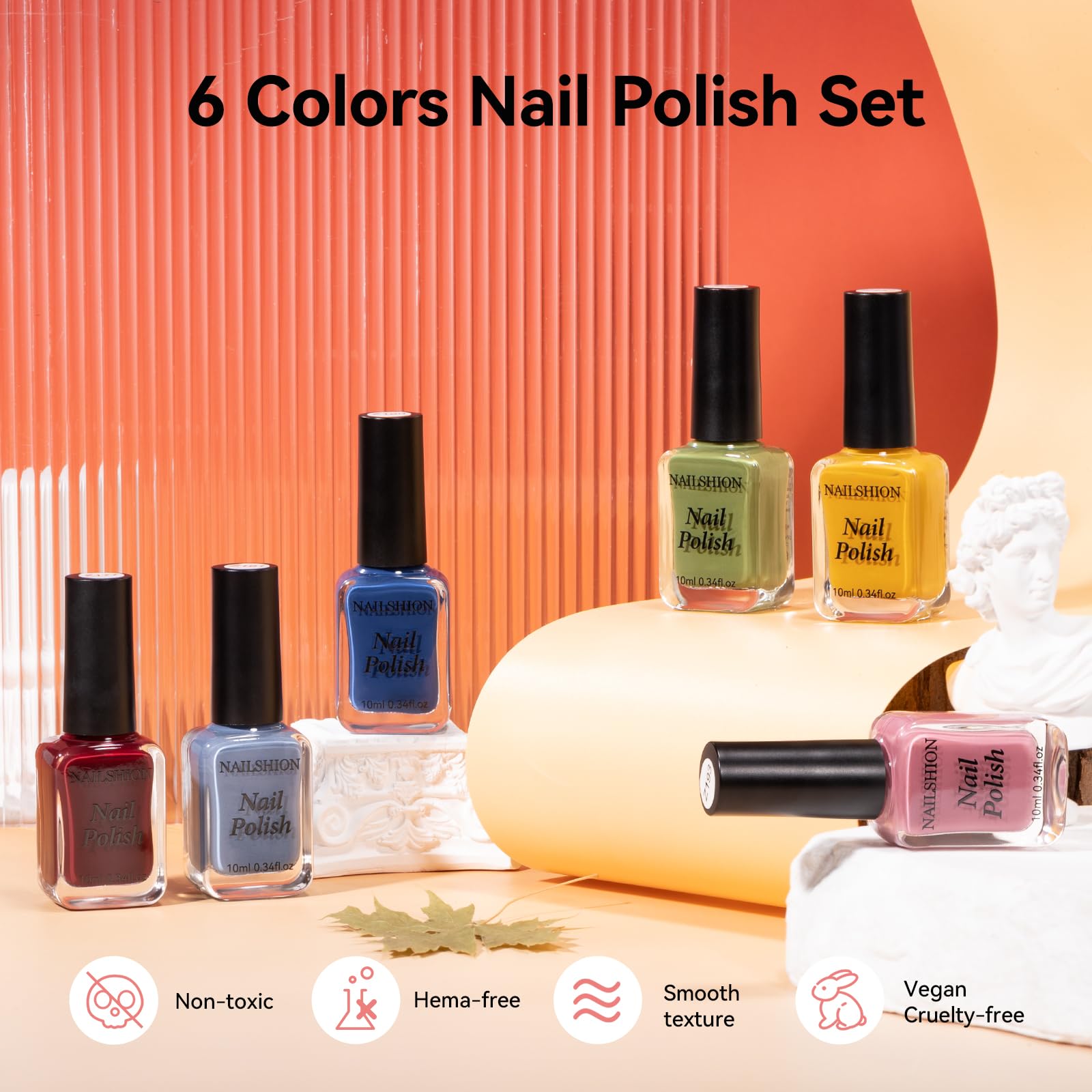 Nailshion regalo ideal para Navidad y fiestas, fácil de usar en casa.