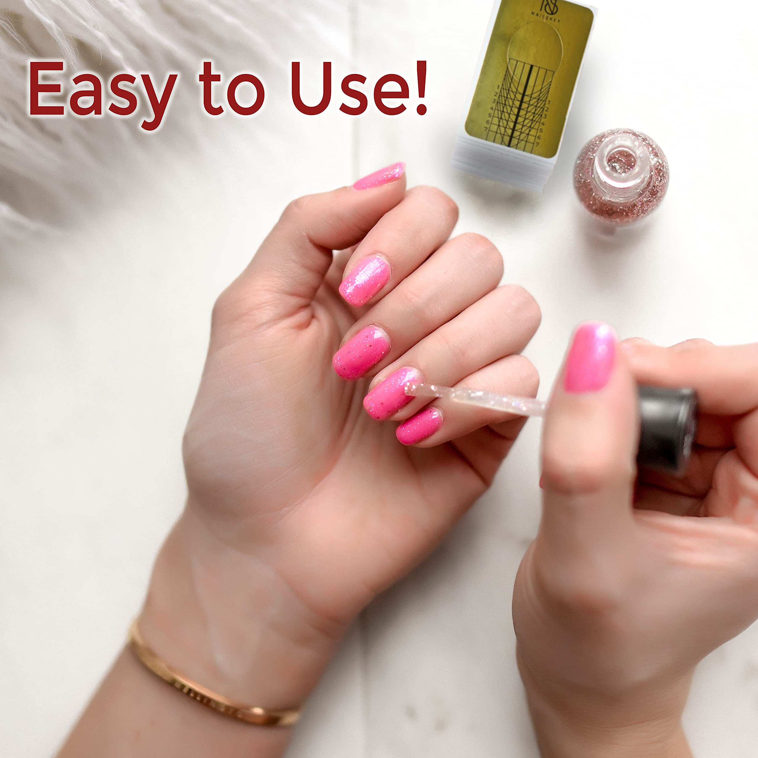 Nailskey: pasos simples para aplicar formas y extender uñas