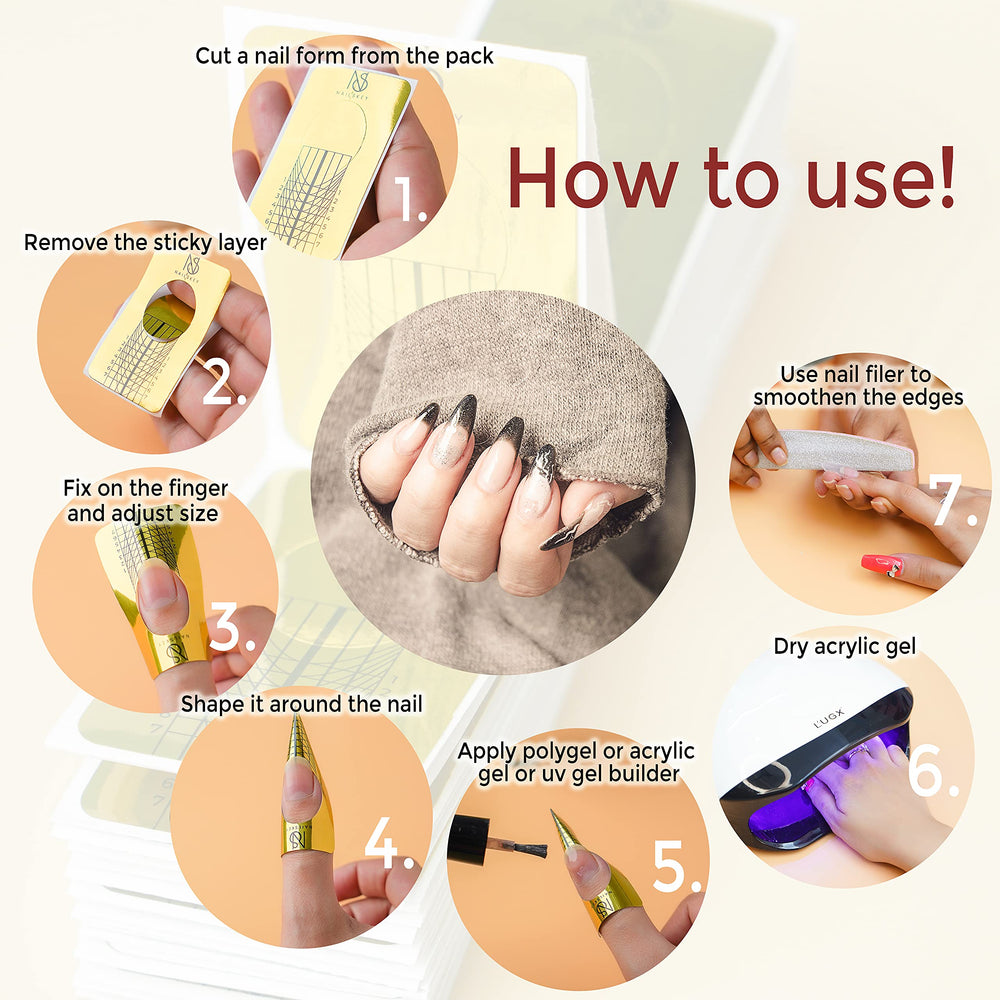 Nailskey: tallas ajustables para todos los dedos
