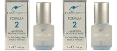 Botella Nailtiques Formula 2 para fortalecimiento de uñas y cuidado diario.