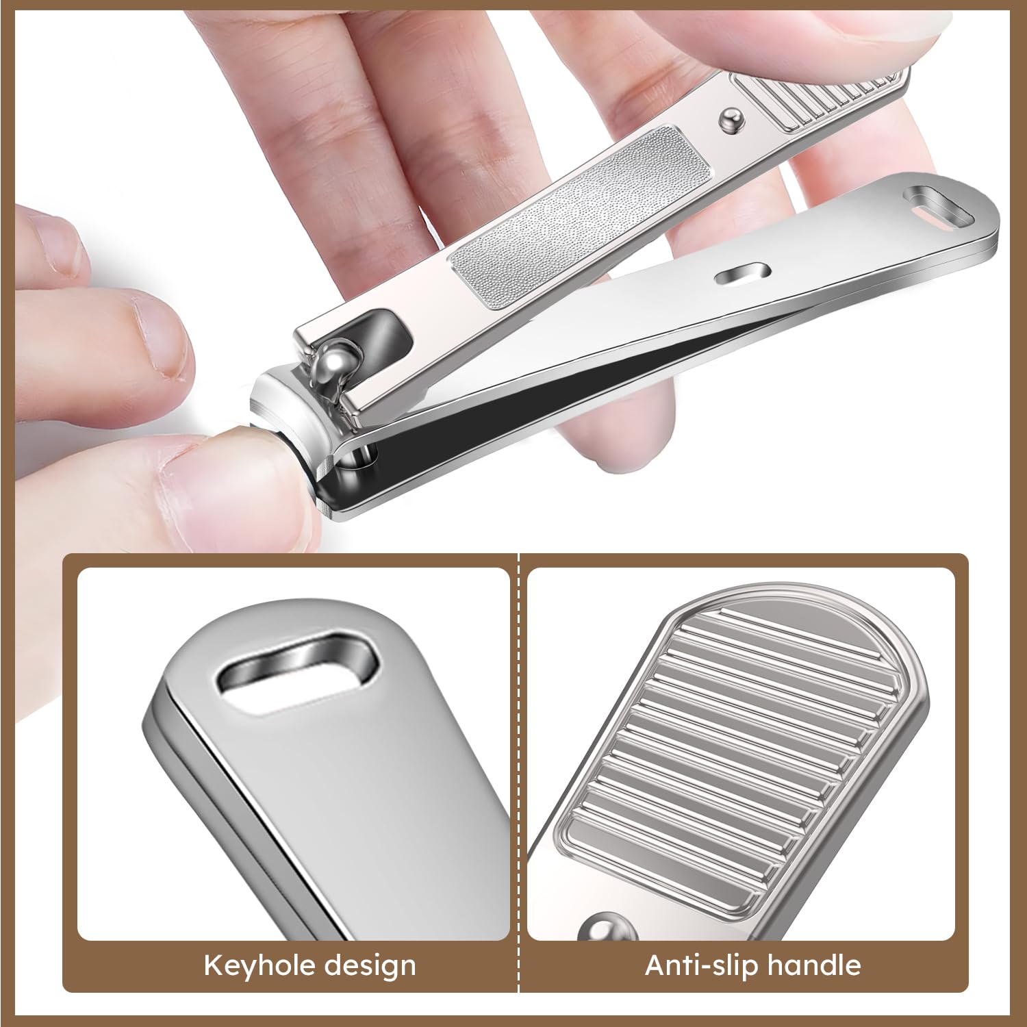 Diseño anti-salpicaduras Nailysor con capturador para limpieza rápida.
