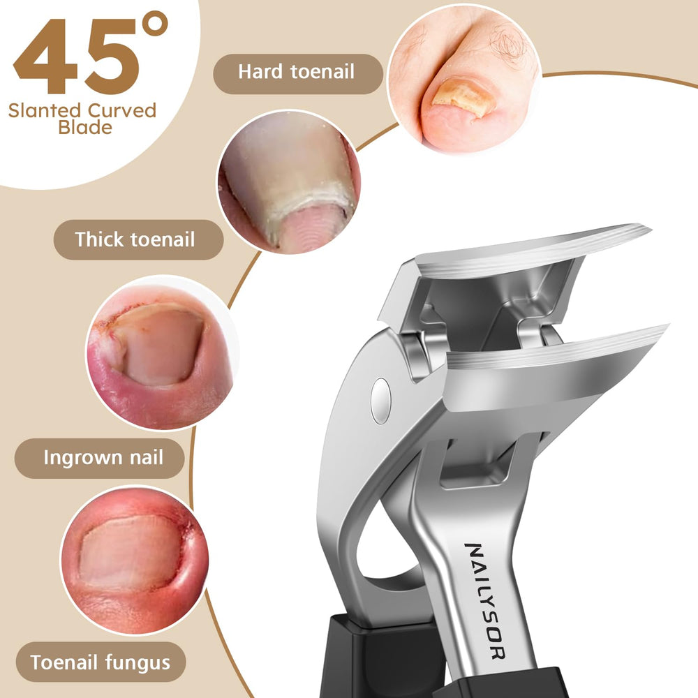 Cuchillas Nailysor de precisión 420 para cortes limpios.