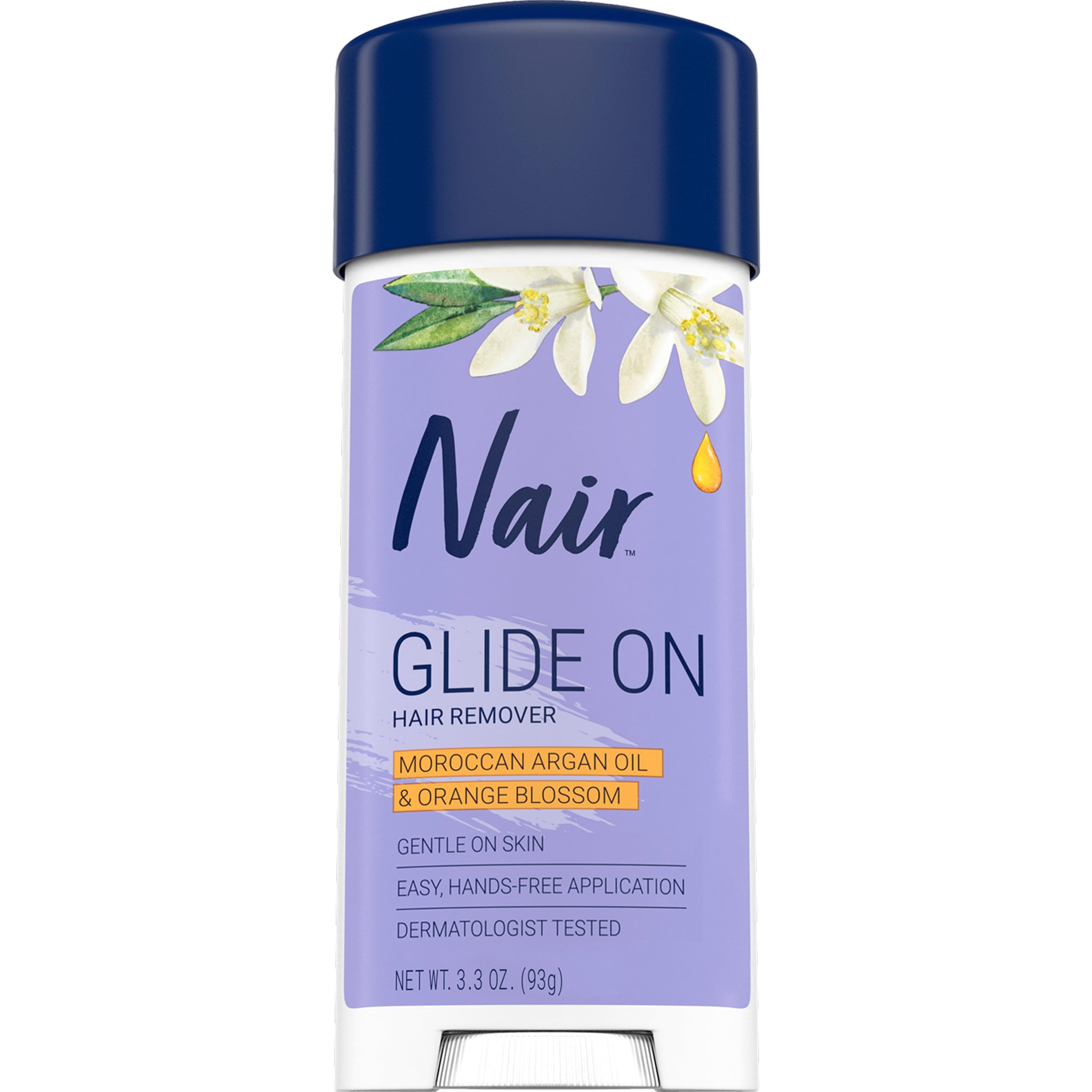 Nair crema depilatoria deslizante para pierna: depilación eficaz y duradera.