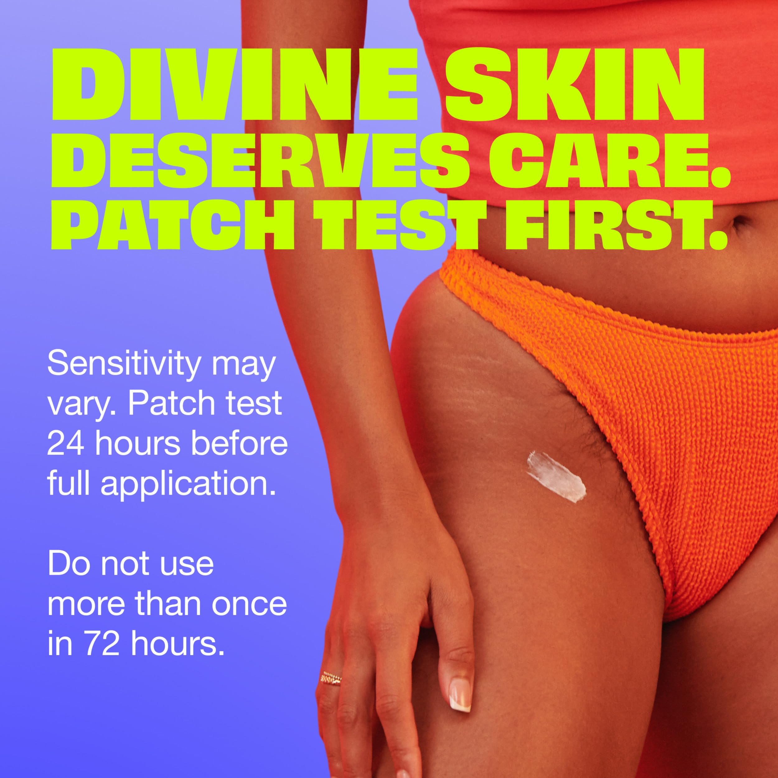 Nair cuidado piel sensible con té verde, apto para todo tipo de piel.