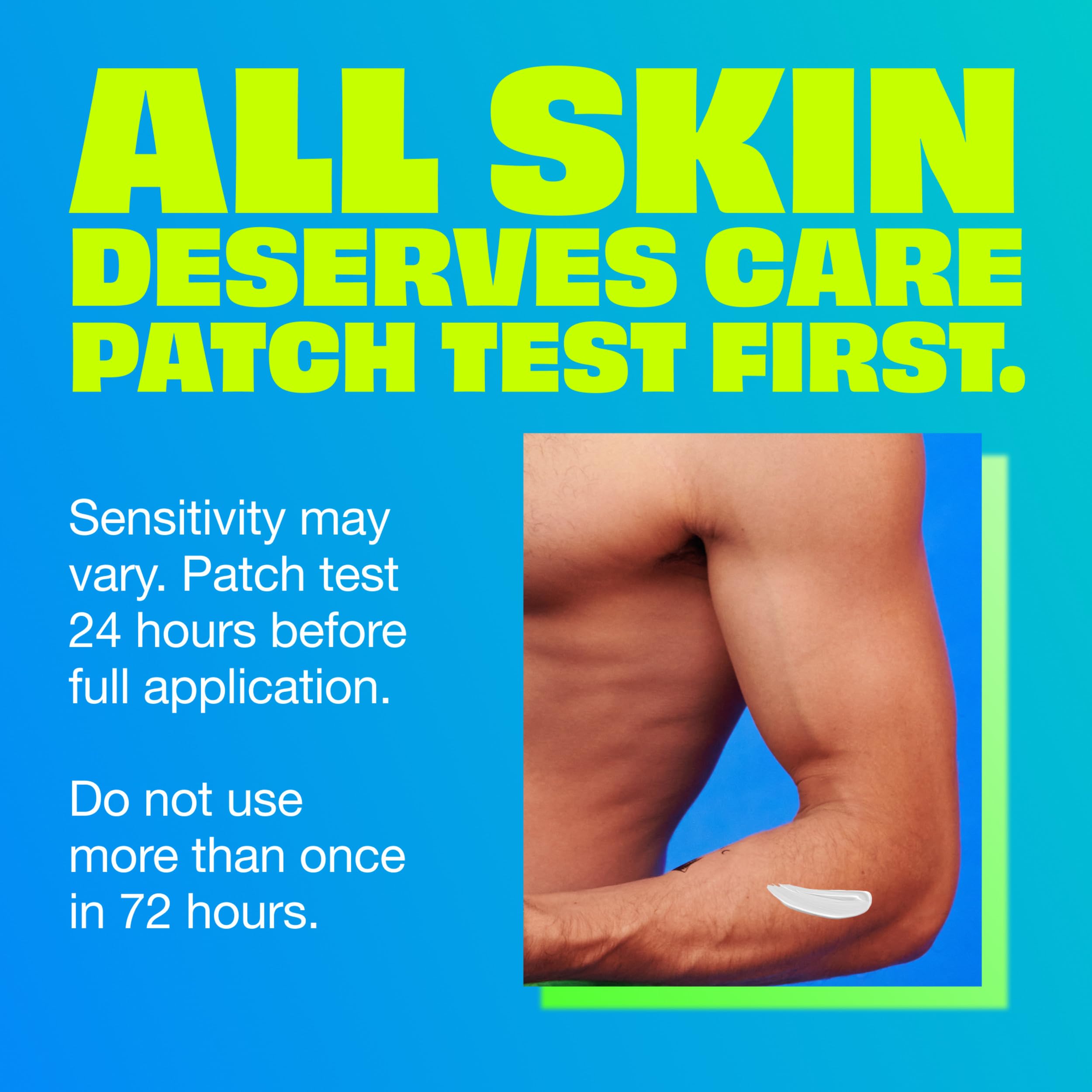 Nair Men es ideal para espalda, pecho, brazos y piernas.