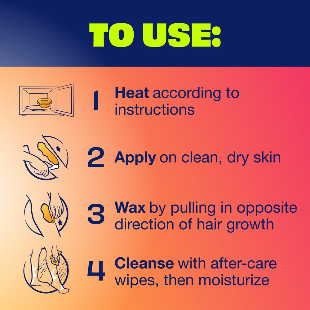 Nair Lux Wax kit completo para depilarse en casa