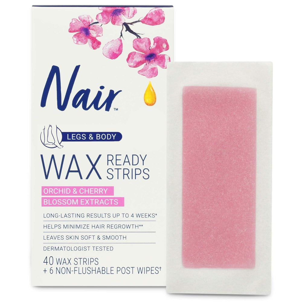 Nair pack doble de tiras para mayor comodidad.