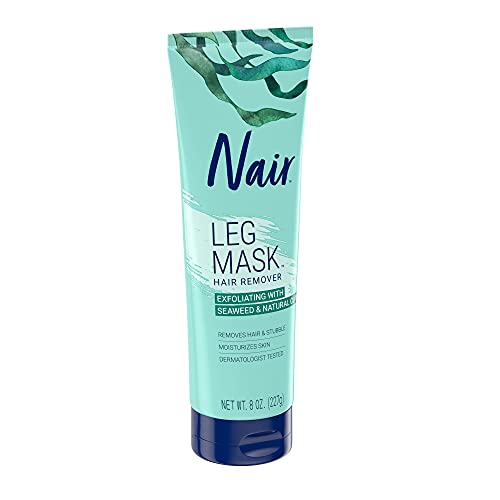 Nair adecuado para piernas y pies, no para cara.
