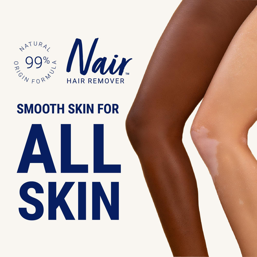 Nair resultados duraderos de hasta cuatro semanas en cara y bikini.