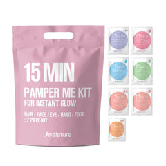 Naisture kit 15 minutos cuidado cabello para hidratación y brillo.