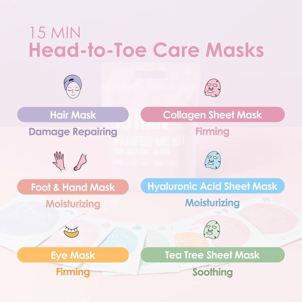 Naisture kit 15 minutos cuidado facial para piel suave e hidratada.