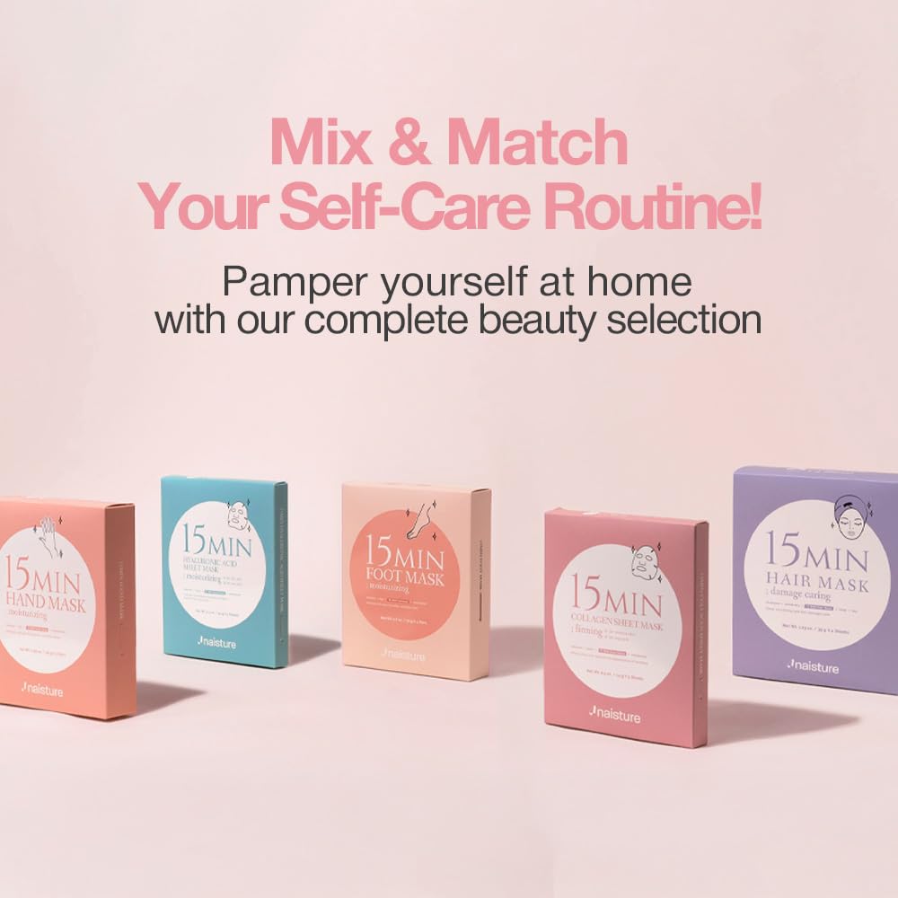 Naisture kit 15 minutos ritual de belleza para bienestar diario.