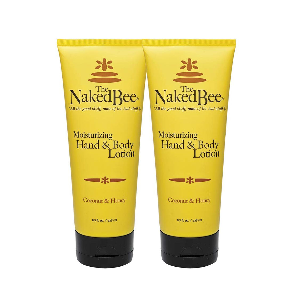 The Naked Bee loción coco miel para manos y cuerpo, hidratación suave.