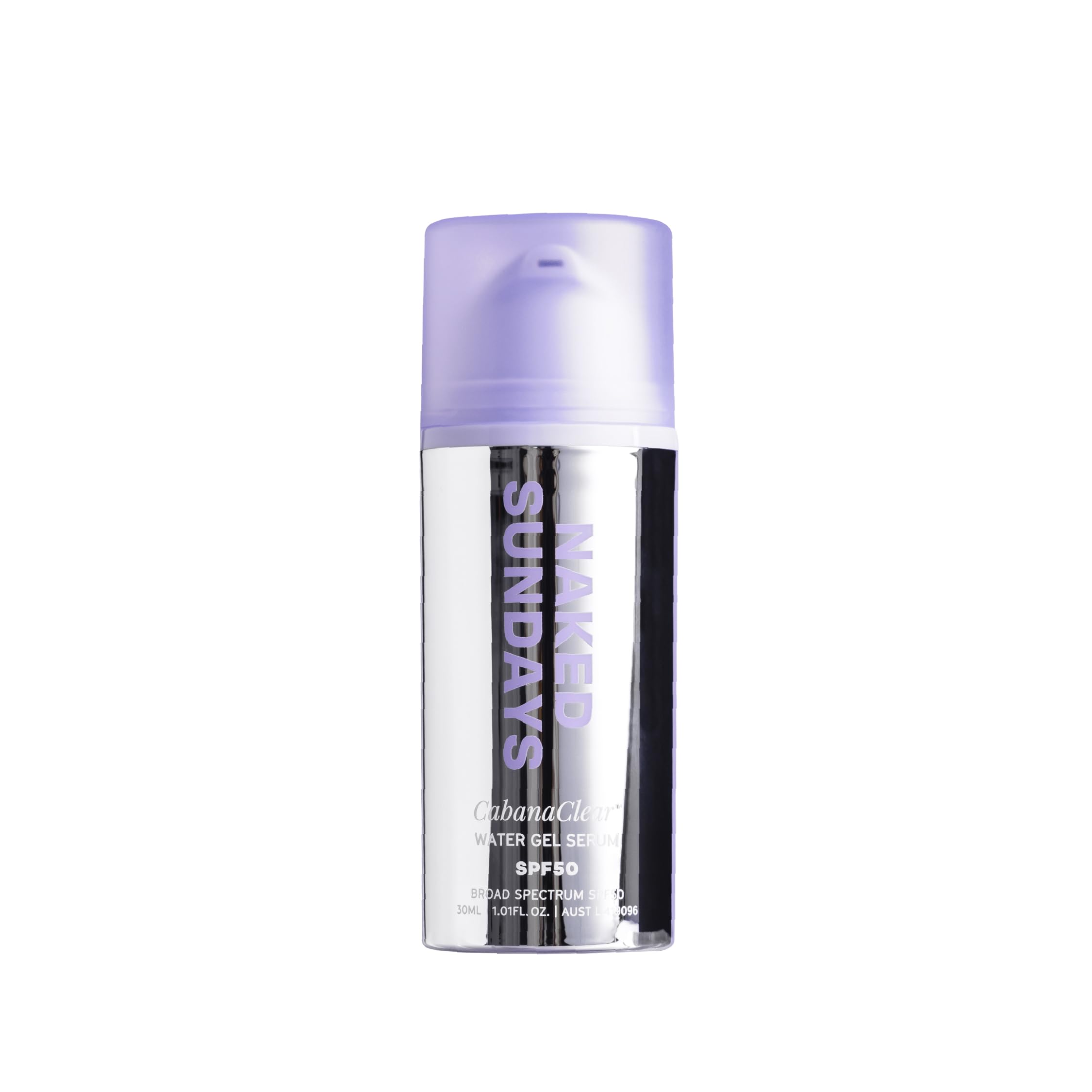 Naked Sundays CabanaClear Gel sin tono blanco para uso diario.