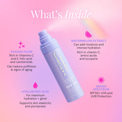 Naked Sundays SPF 50: textura ultrafina para aplicación rápida y cómoda.