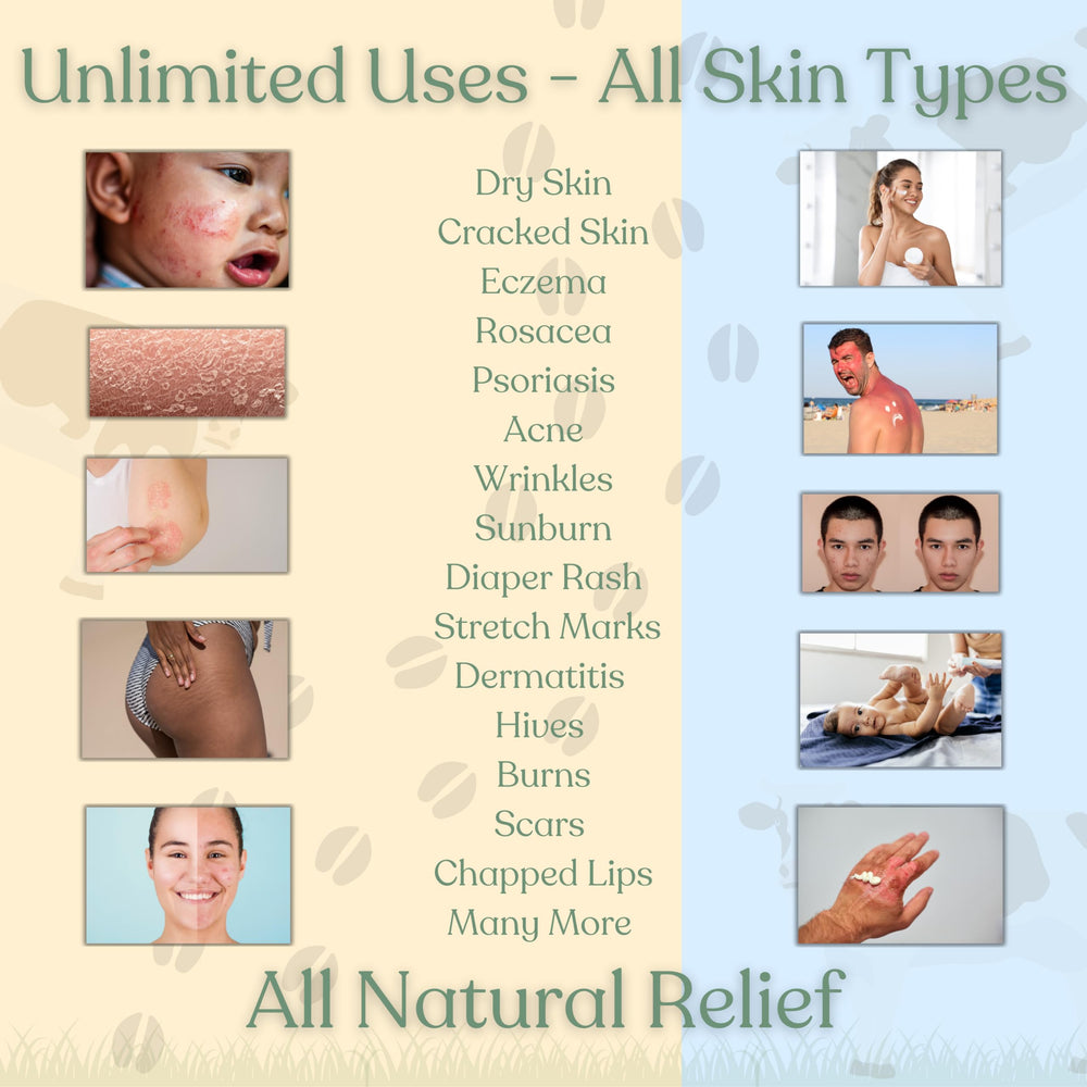 Naked Tallow Balm sin perfume para piel sensible.