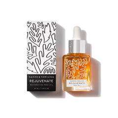 Naked & Thriving Rejuvenate: botella de vidrio para hidratación diaria