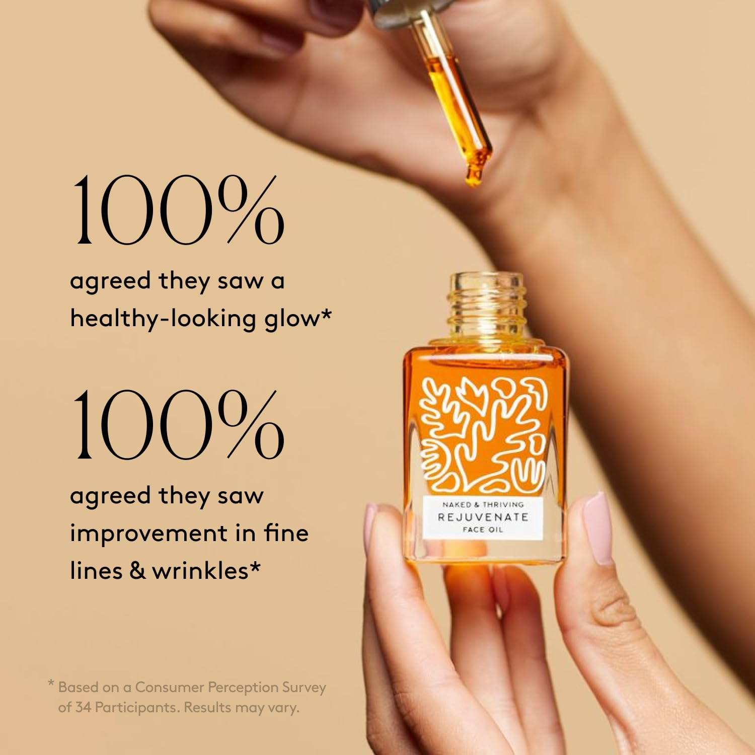 Naked & Thriving Rejuvenate: efecto glow suave en la piel