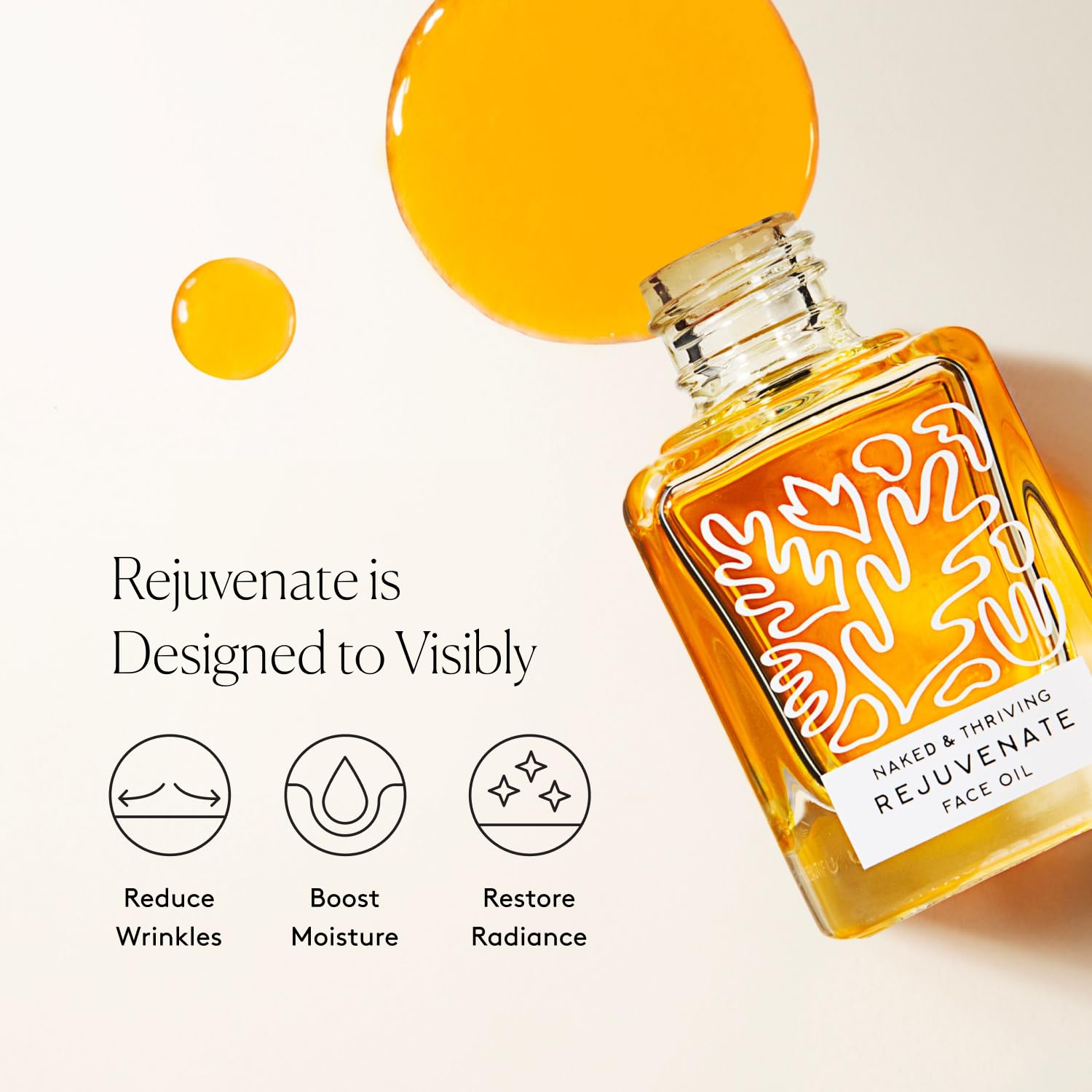 Naked & Thriving Rejuvenate: aceite sedoso para hidratación profunda