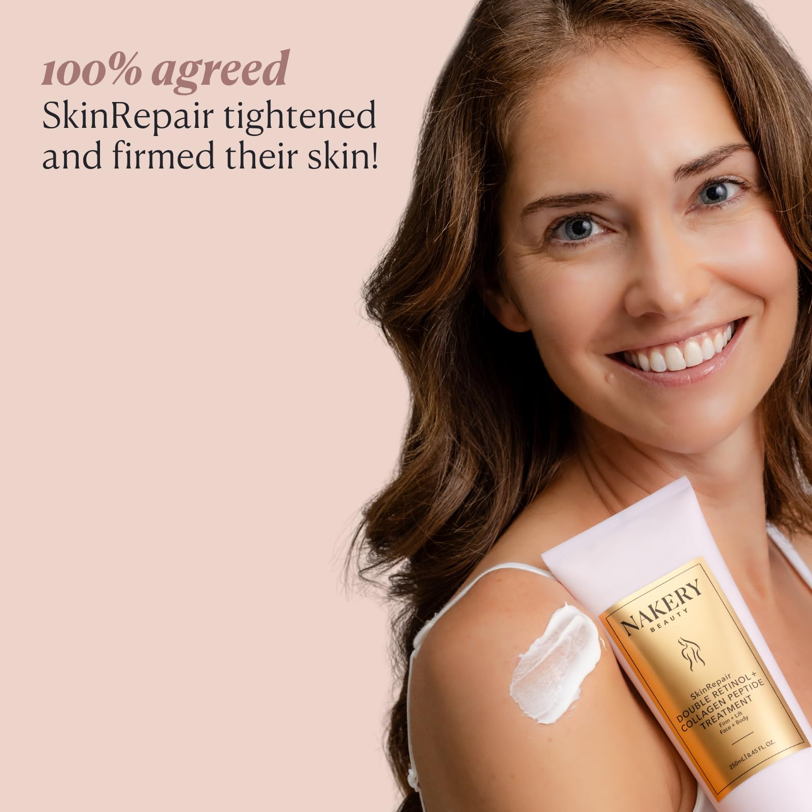 Piel más firme con Nakery Retinol para uso continuo