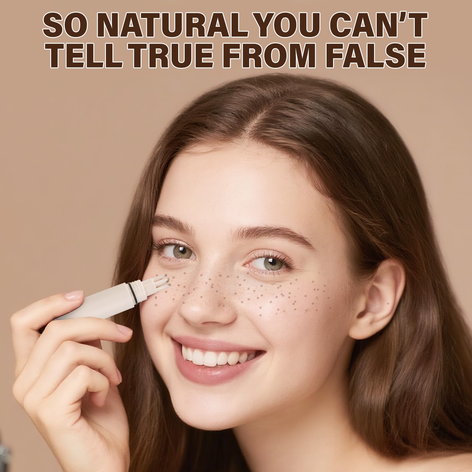 Nakido Sello de Pecas: pecas naturales que se integran con la piel de forma sutil.