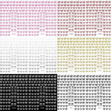 Namrec pegatinas lazo uñas 3D varias combinaciones para manualidades