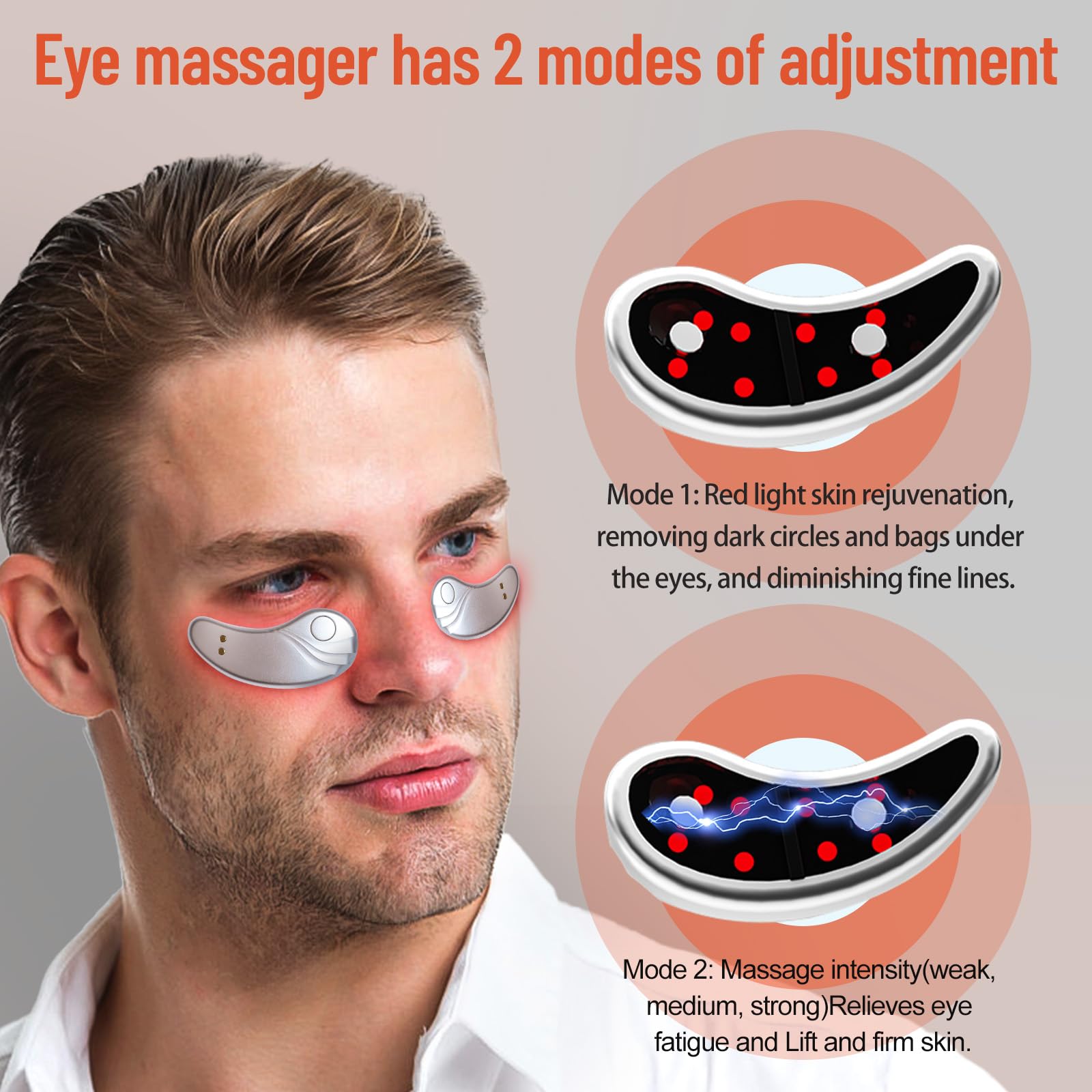 NANSIKE Revita Eyes Patch avec feuilles de gel conductrices réutilisables