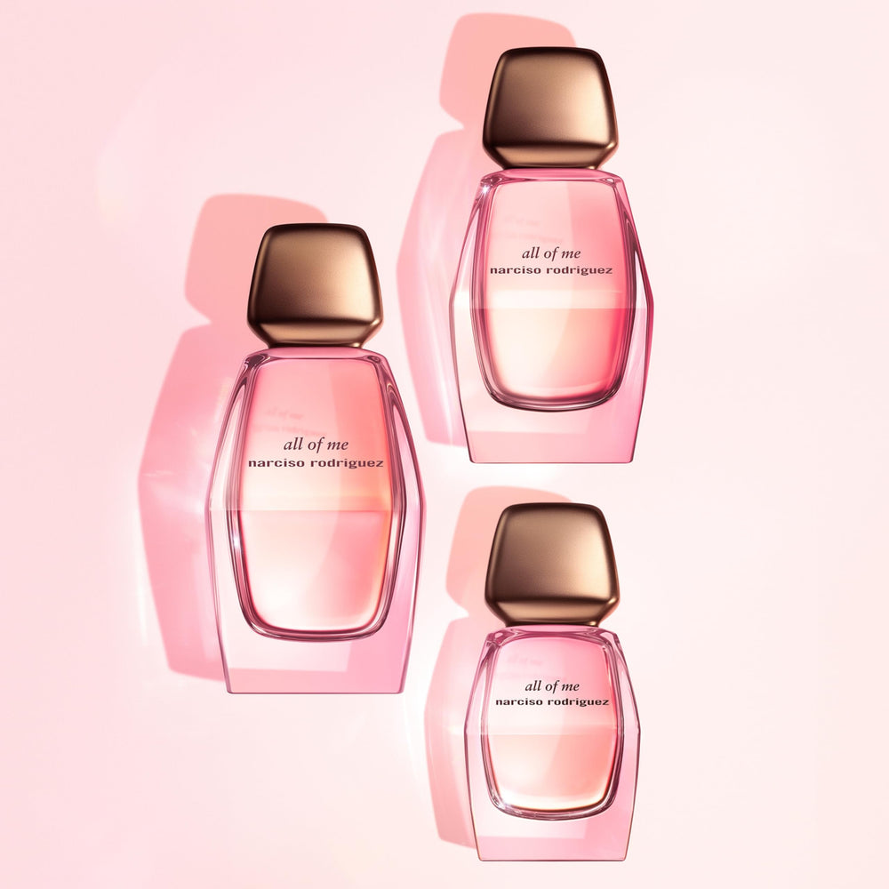 Narciso Rodriguez All Of Me EDP, tapa de diseño lujoso para colección.