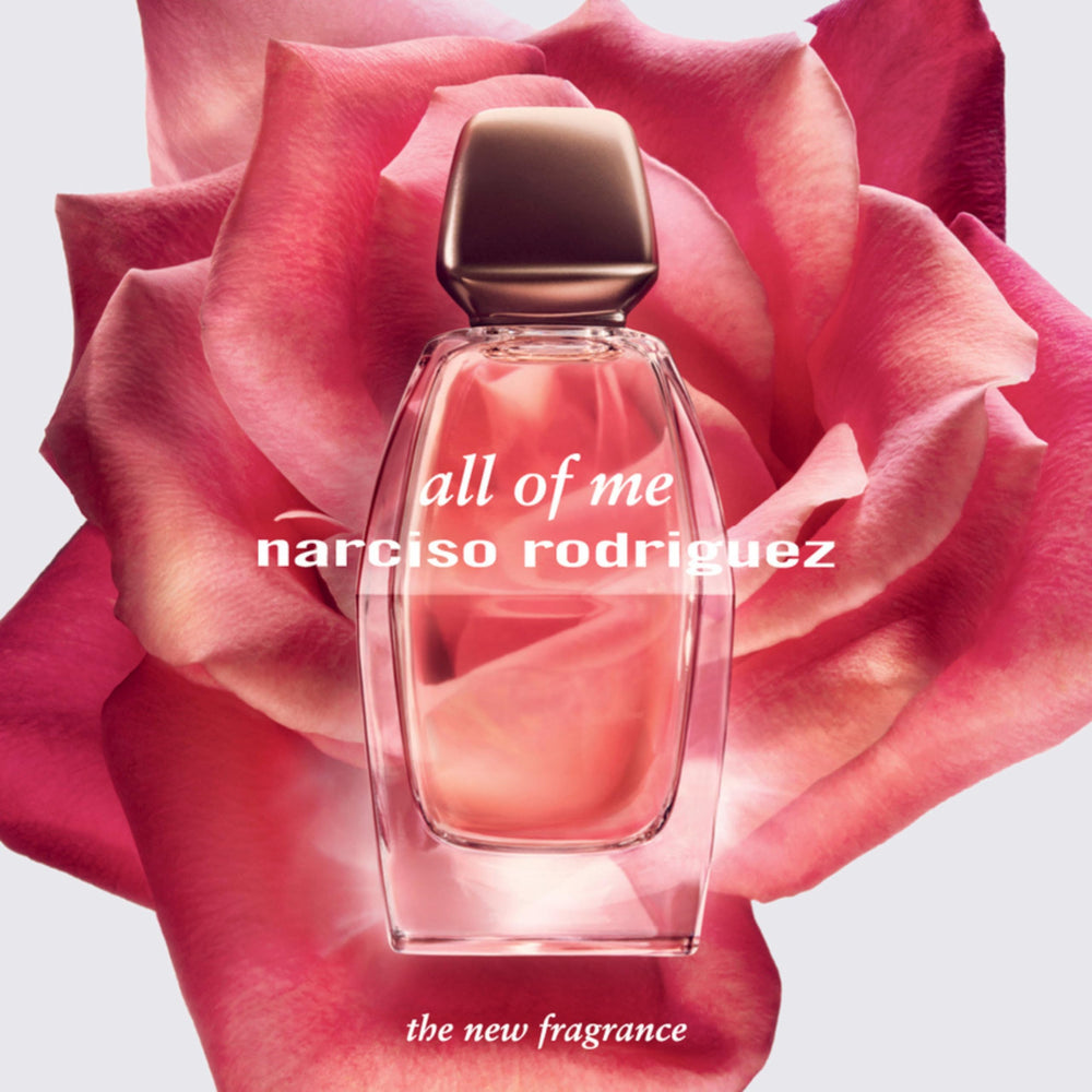 Narciso Rodriguez All Of Me EDP, aplicación suave para mayor duración.