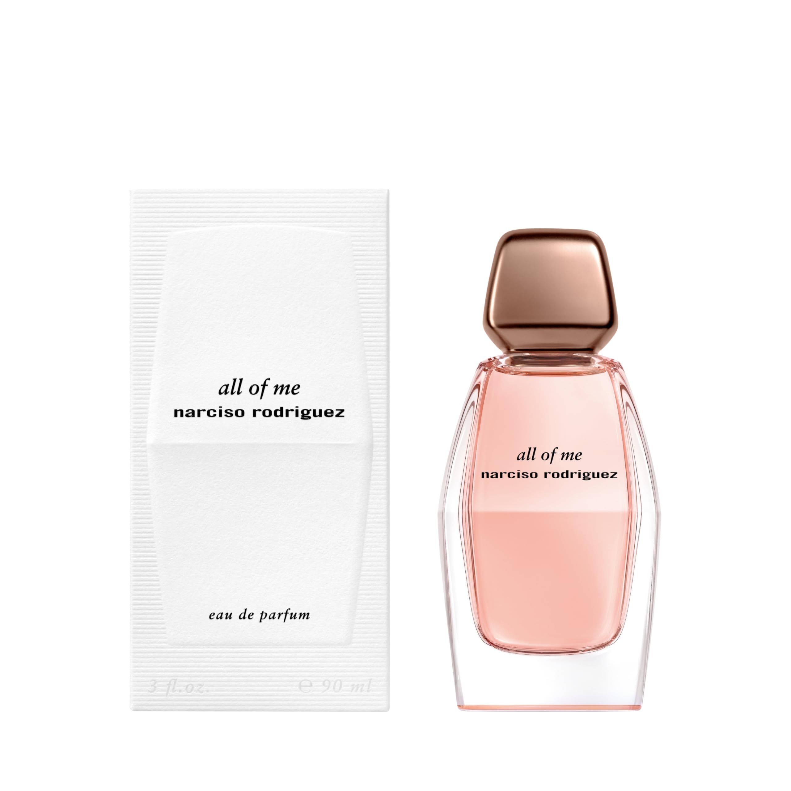 All Of Me EDP, primer plano de notas florales para sensación fresca.