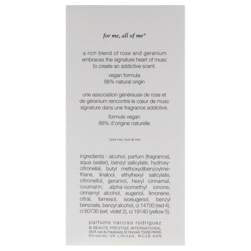All Of Me EDP, base de almizcle y sándalo para uso nocturno.