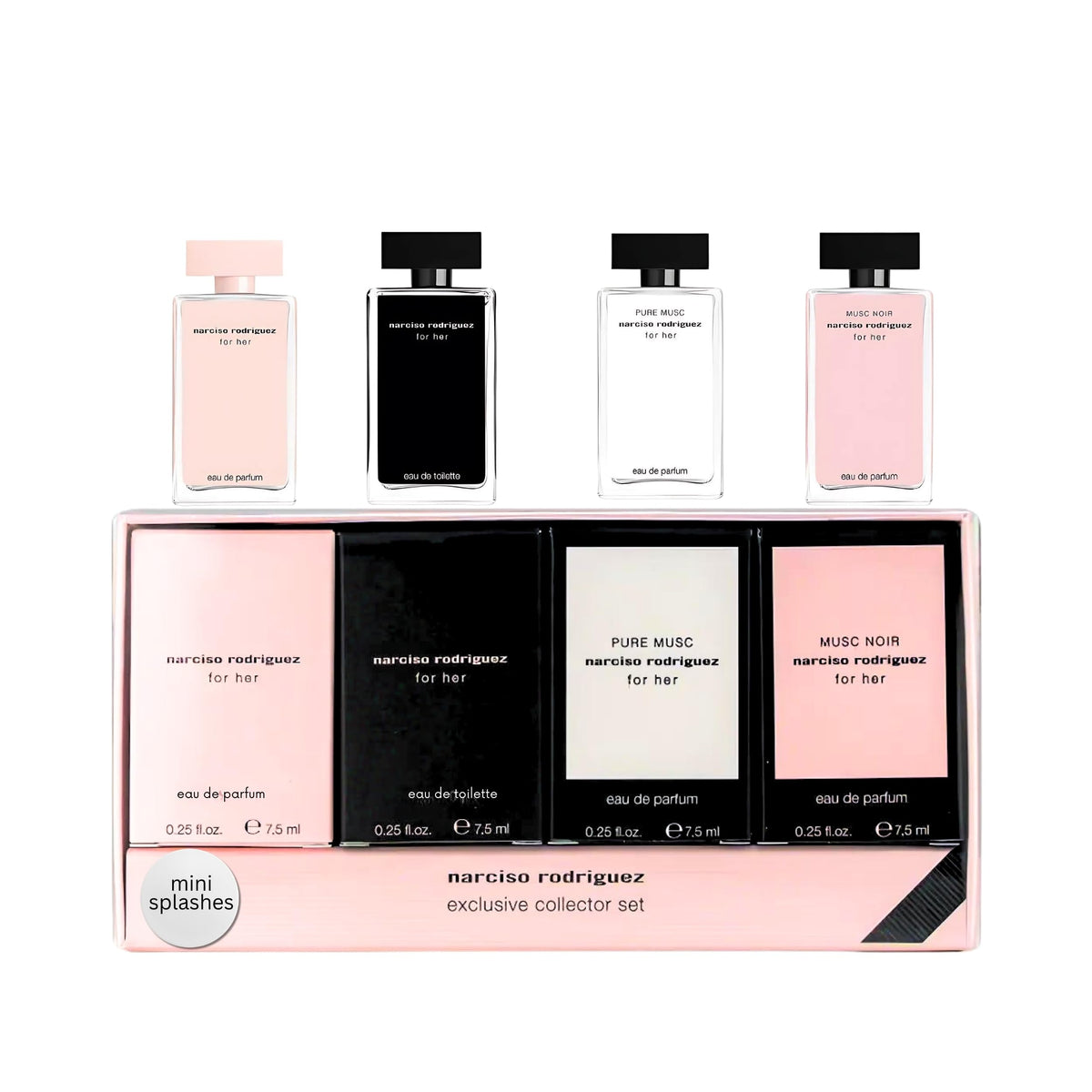 Narciso Rodriguez For Her EDP mini bottle – travel-ready fragrance touch-ups