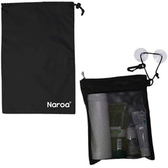 Naroa bolsa ducha impermeable para mantener secos los productos.