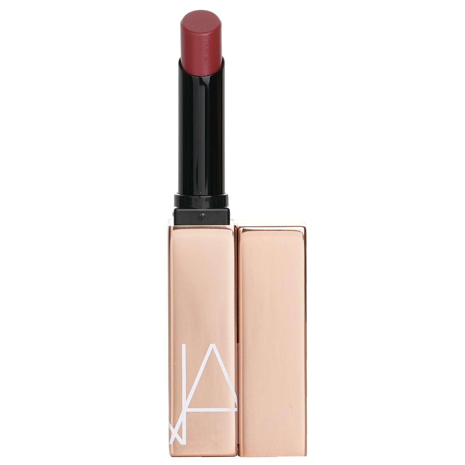 NARS Afterglow Orgasm application on lips demonstrates comfortable sheen