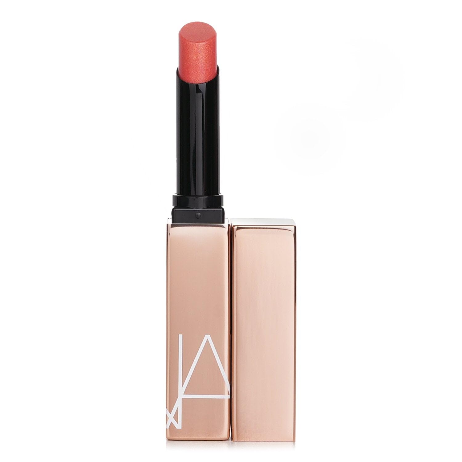 NARS Afterglow Orgasm bullet closeup showing glossy, comfortable shade