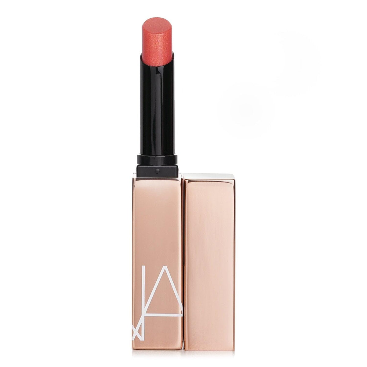 NARS Afterglow Orgasm bullet closeup showing glossy, comfortable shade