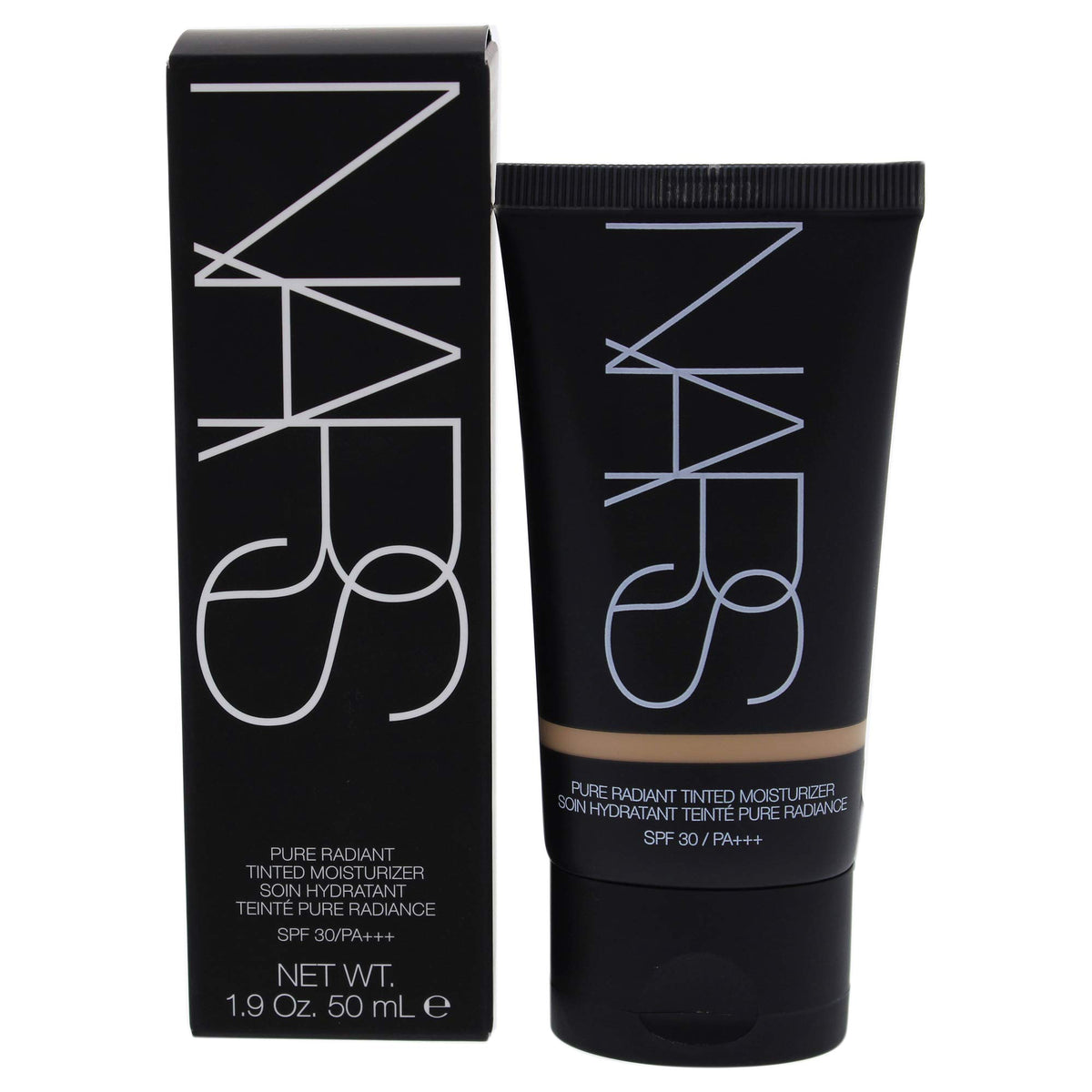 NARS Alaska en bote, acabado translúcido para tono natural y luminosidad.