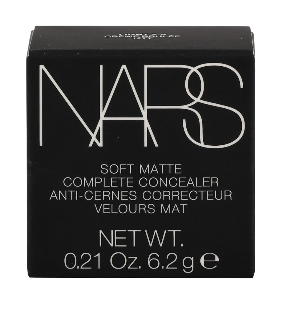 Correcteur NARS Crème Brûlée : couverture modulable pour un regard frais.