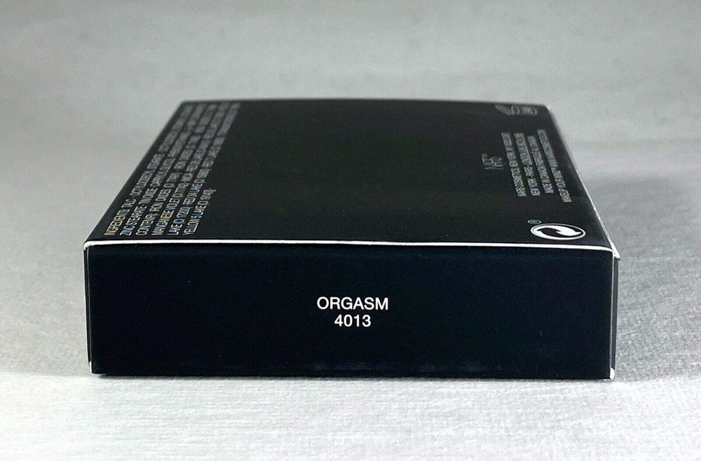 NARS Orgasm rubor pigmento duradero, color que perdura durante el día.