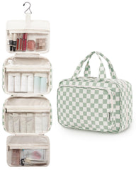 Narwey con 4 compartimentos, organización estable para cosméticos.