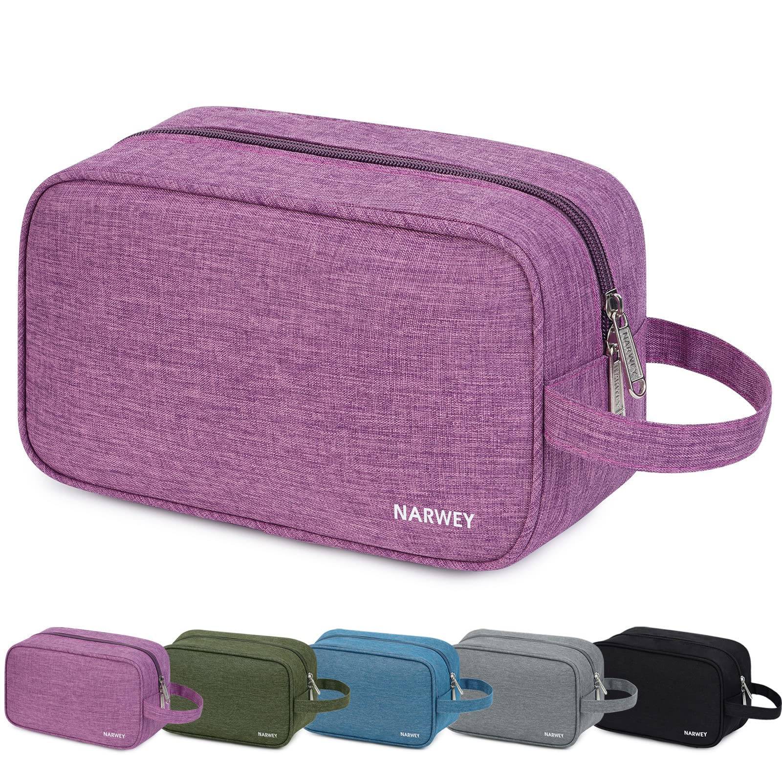 Narwey bolsa de viaje para mujer con compartimento-principal espacioso para cuidado facial