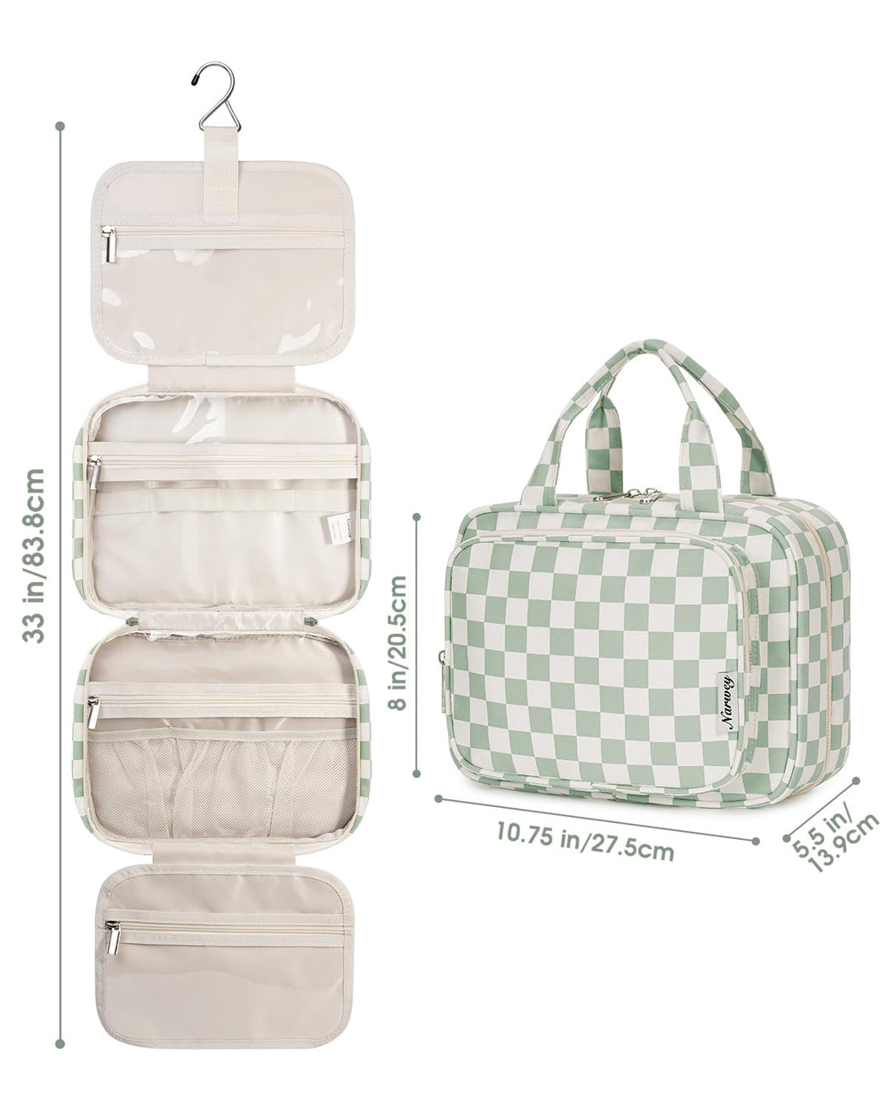 Narwey diseño compacto y ligero facilita llevarlo en maleta o bolso.