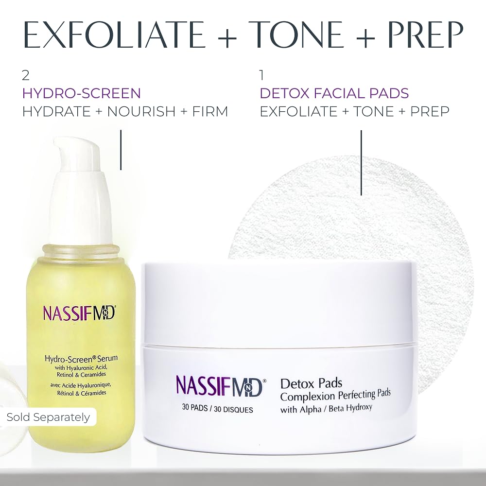NassifMD Detox Pads: aplicación rápida en minutos