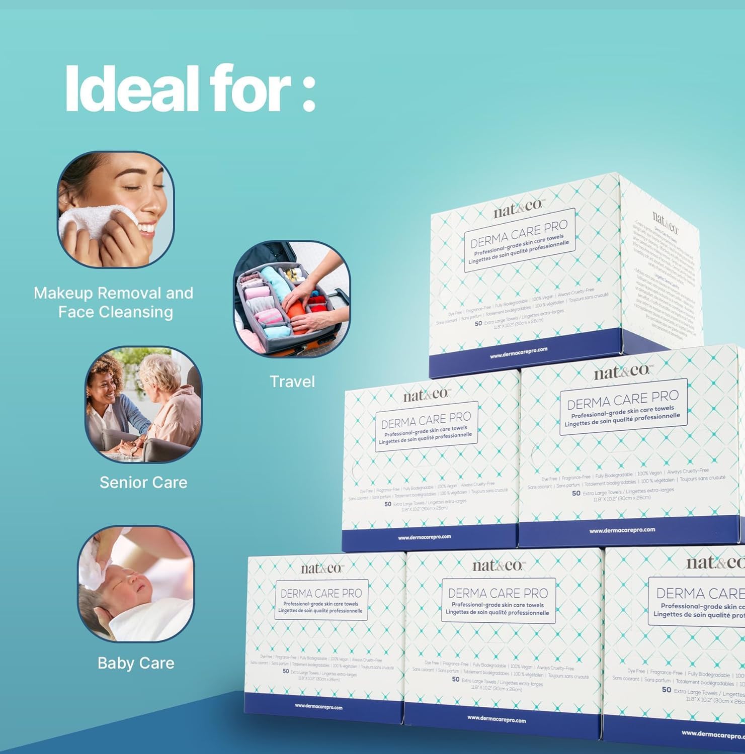 Nat.&Co. Derma Care Pro: limpieza facial suave y efectiva día a día